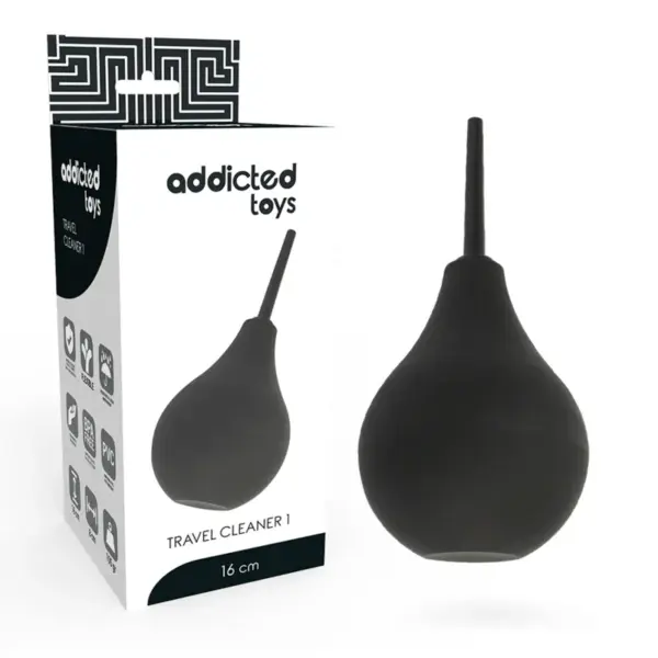 ADDICTED TOYS - Limpiador Anal Negro para una Experiencia Segura y Divertida