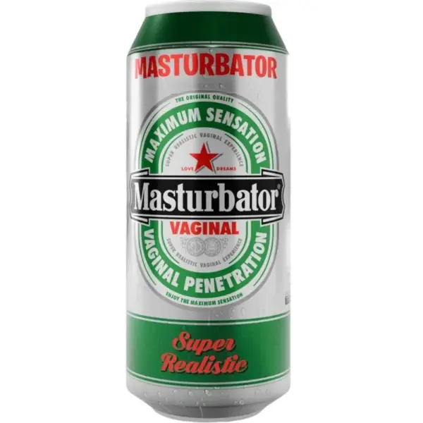 ALIVE - Masturbador Masculino Vagina Lata Cerveza