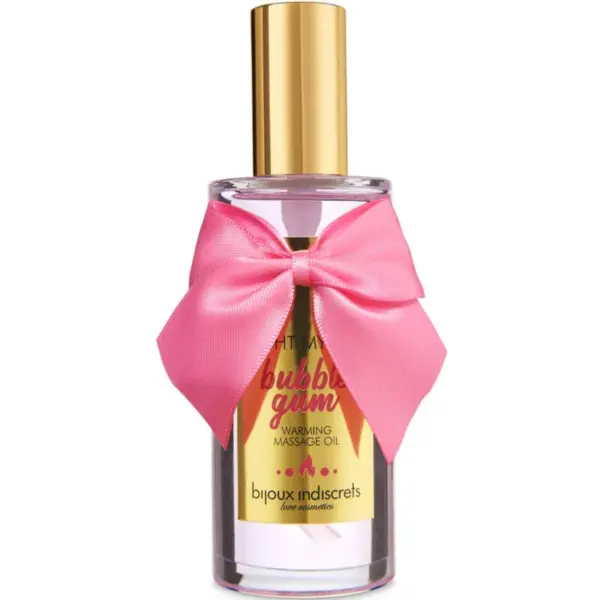 Bijoux Indiscrets - Light My Fire Aceite de Masaje con Efecto Calor y Sabor Chicle