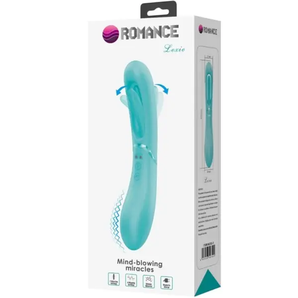 ROMANCE - Vibrador Punto G 7 Vibraciones Azul - Imagen 9