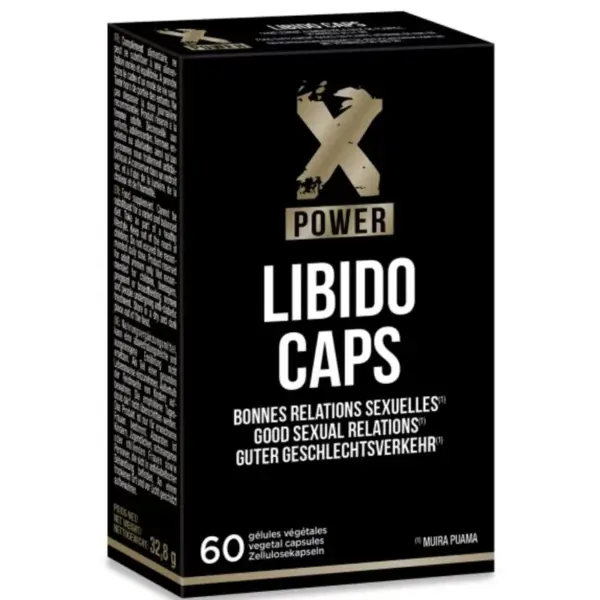 XPOWER - Libido Caps: Complemento Aumento Libido y Placer para Mujeres