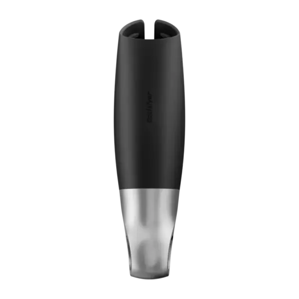 Satisfyer - Power Masturbator Negro y Plata - Imagen 5