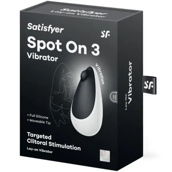 Satisfyer - Spot On 3 Estimulador de Clítoris Negro - Imagen 5