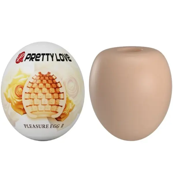 Pretty Love - Masturbador masculino huevo natural