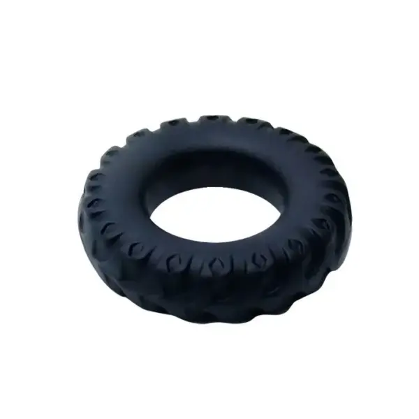 Titan Cockring Black Green 2 cm - Estimula tu placer - Imagen 3