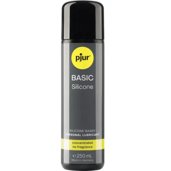 PJUR - Lubricante de Silicona Básico 250 ml para Placer Inigualable