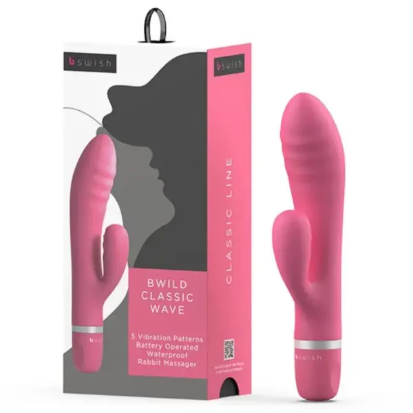 B SWISH - Vibrador Classic Wave BWILD PASTEL para Placer Infinito - Imagen 4