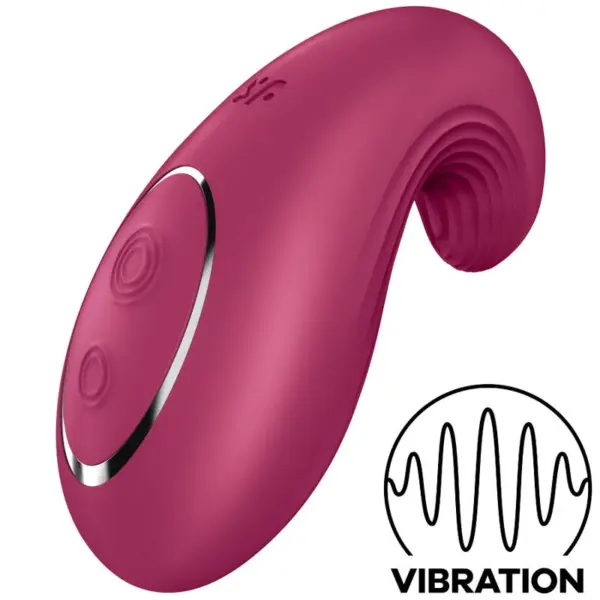 Satisfyer - Dipping Delight Vibrador Lay-On Rojo