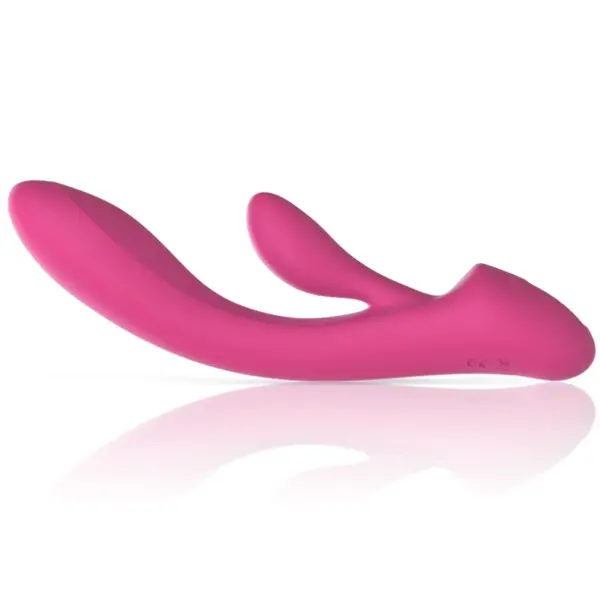 Intense - Vibrador rabbit de silicona líquida rosa - Imagen 6