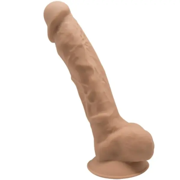 SILEXD - Modelo 1 Pene Realista Silicona Premium Silexpan Caramelo 17.5 cm