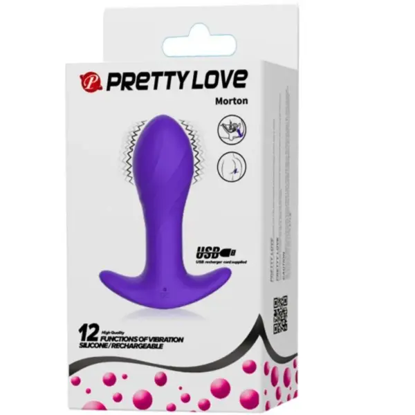 Pretty Love - Vibrador Anal Lila - Imagen 9