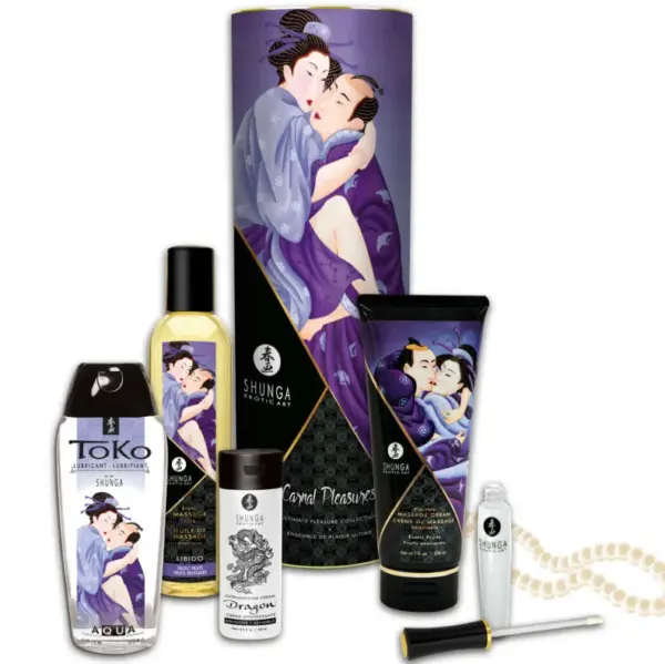 SHUNGA - Kit Colección Placeres Carnales para el Placer Adulto