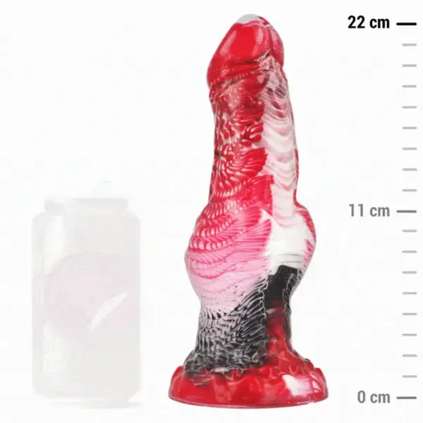 EPIC - Helios Dildo con Testículos Calor y Éxtasis