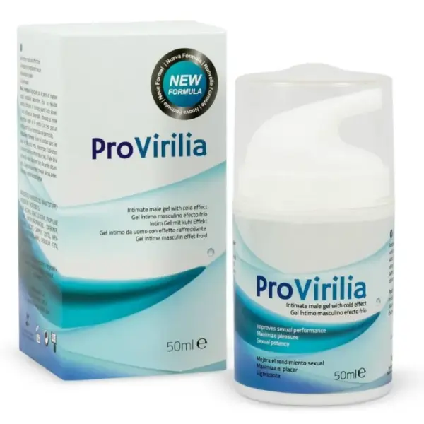 Provirilia - Gel vigorizante masculino efecto frío para un placer máximo