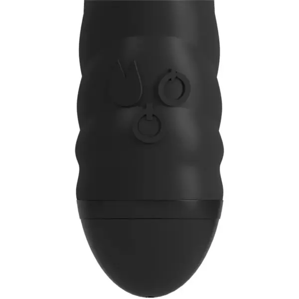 ADRIEN LASTIC - Twister Masajeador Vibrador y Rotador Rabbit Negro - Imagen 4