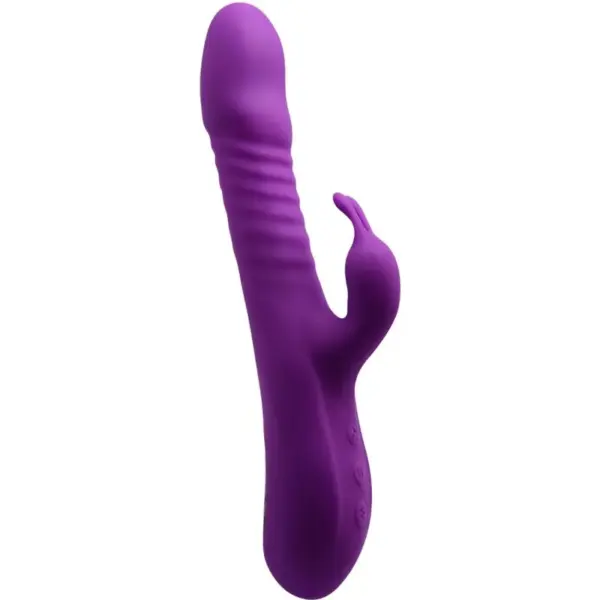 ALIVE - Vibrador rabbit de silicona violeta para placer dual