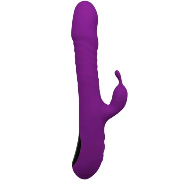 ALIVE - Vibrador rabbit de silicona violeta para placer dual - Imagen 2