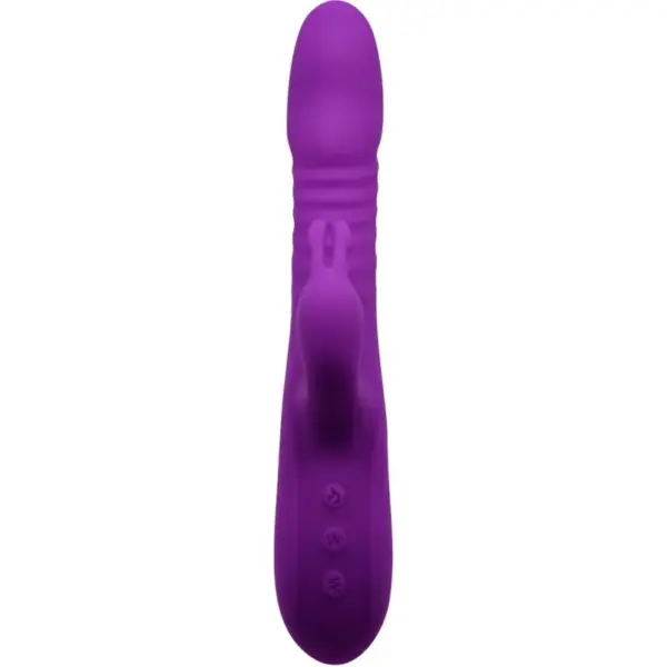 ALIVE - Vibrador rabbit de silicona violeta para placer dual - Imagen 4