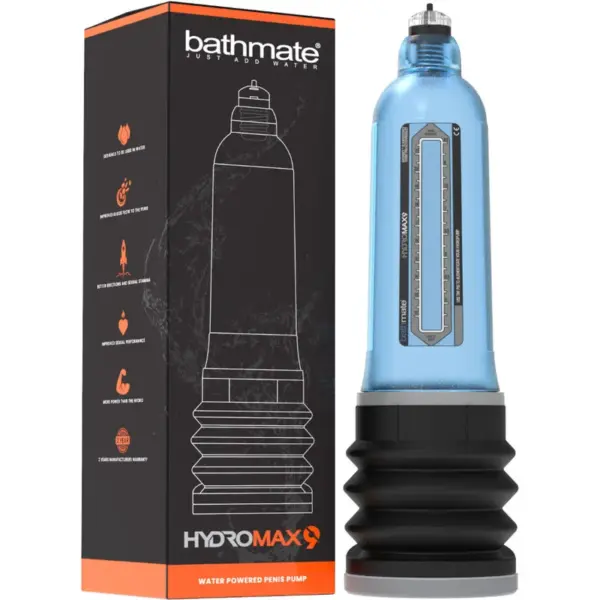 Bathmate - Hydromax 9 Bomba Aumento Pene Azul - Imagen 2