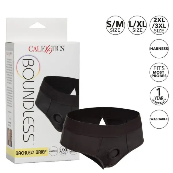 CALEXOTICS - BOUNDLESS ARNES CALZONCILLO CON ABERTURA TRASERA S/M - Imagen 2