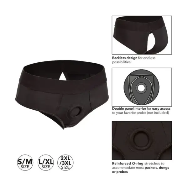 CALEXOTICS - BOUNDLESS ARNES CALZONCILLO CON ABERTURA TRASERA S/M - Imagen 4