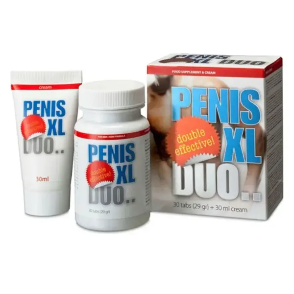 COBECO - Penis Duo Pack Cápsulas y Crema para Erecciones Fuertes