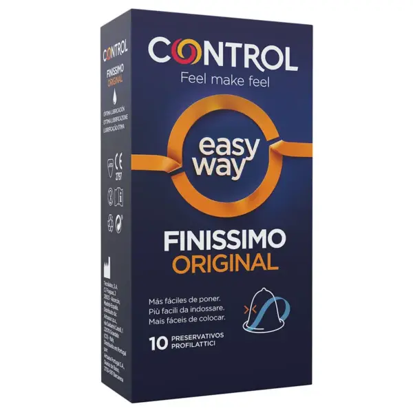 Control - Preservativos Easy Way Finísimo 10 Unidades