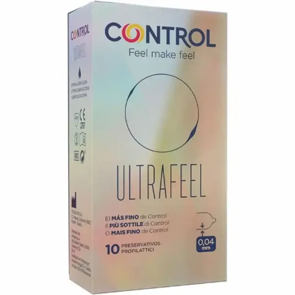 Control - Adapta Finissimo Ultrafeel 10 Uds - Sensibilidad Máxima