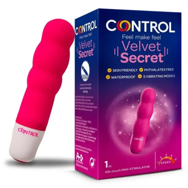 CONTROL - Velvet Secret Mini Estimulador Aterciopelado