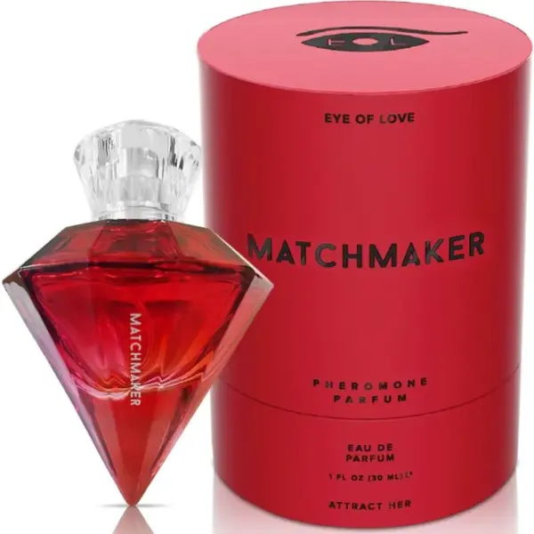 EYE OF LOVE - Matchmaker Red Diamond Perfume Feromonas para Ella 30 ml