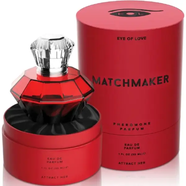 EYE OF LOVE - Matchmaker Red Diamond Perfume Feromonas para Ella 30 ml - Imagen 2