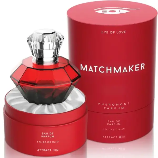 EYE OF LOVE - Matchmaker Red Diamond Perfume Feromonas para Ella 30 ml - Imagen 2