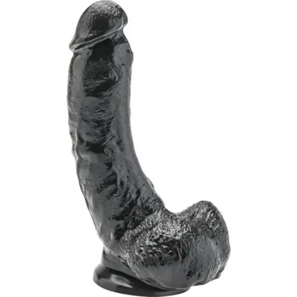 GET REAL - DILDO 20,5 CM CON TESTÍCULOS NEGRO