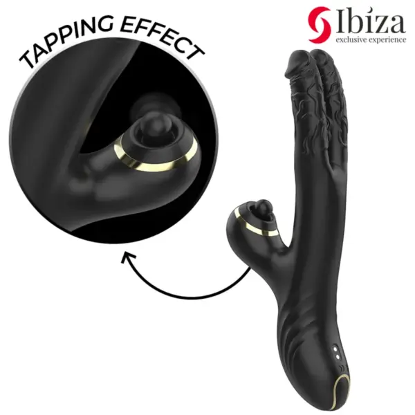 Ibiza - Vibrador Hi-Tech Rabbit Clitorial Potente y Doble Wave Two Dragons - Imagen 4