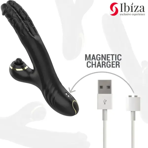 Ibiza - Vibrador Hi-Tech Rabbit Clitorial Potente y Doble Wave Two Dragons - Imagen 6