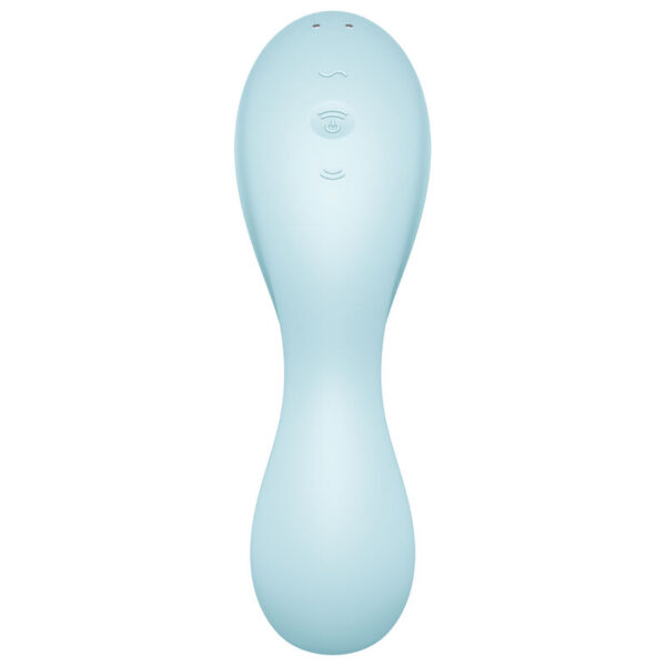 Satisfyer Curvy Trinity 5 - Estimulador y Vibrador App Azul - Imagen 3