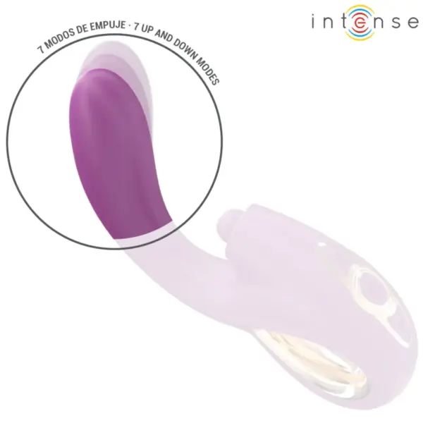 INTENSE - Vibrador punto G multifunción morado - Imagen 4