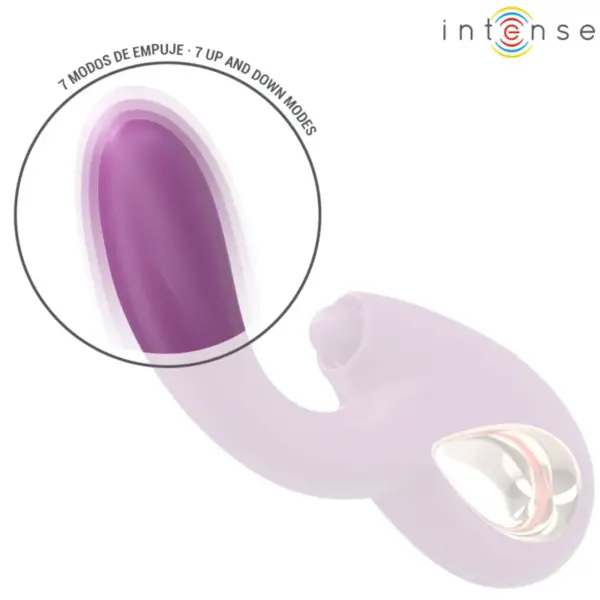 INTENSE - Vibrador punto G multifunción morado - Imagen 5