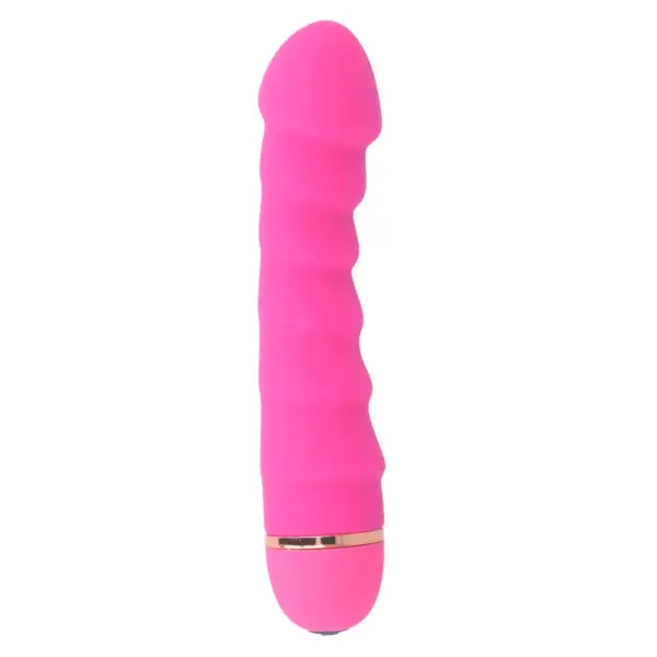 INTENSE - Vibrador de silicona rosa con 20 velocidades