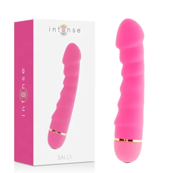 INTENSE - Vibrador de silicona rosa con 20 velocidades - Imagen 2