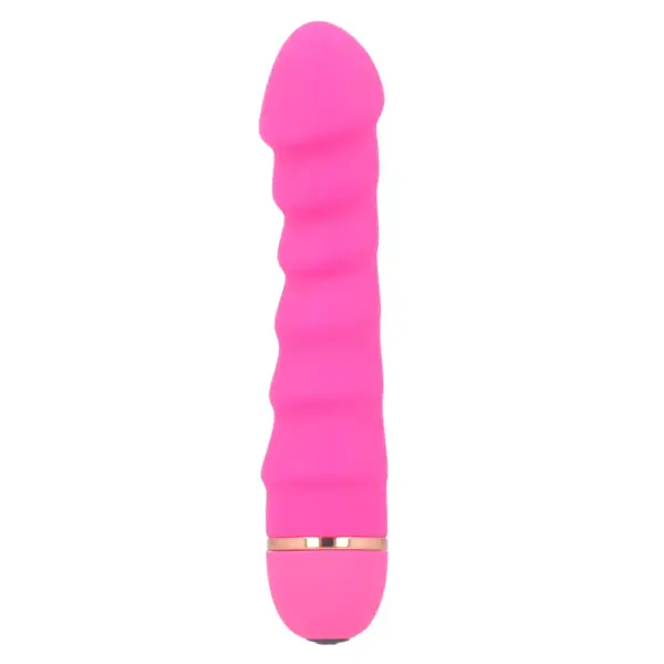 INTENSE - Vibrador de silicona rosa con 20 velocidades - Imagen 3