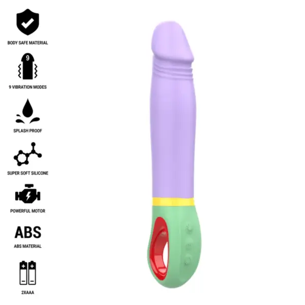 INTENSE - Vibrador Clásico Morado Velma