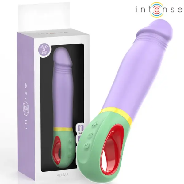 INTENSE - Vibrador Clásico Morado Velma - Imagen 2