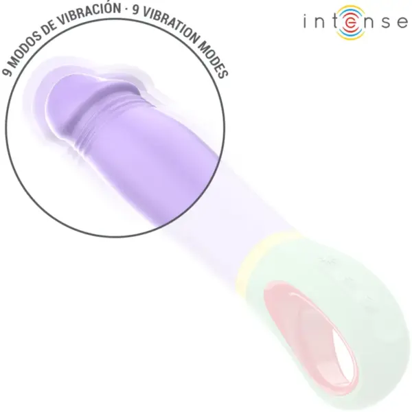 INTENSE - Vibrador Clásico Morado Velma - Imagen 4