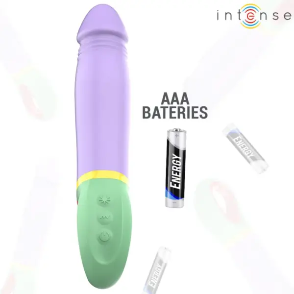 INTENSE - Vibrador Clásico Morado Velma - Imagen 6