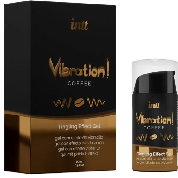 INTT - Gel Vibrador Estimulante Íntimo Café 15ML - Imagen 2