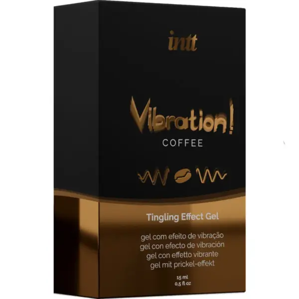 INTT - Gel Vibrador Estimulante Íntimo Café 15ML - Imagen 3