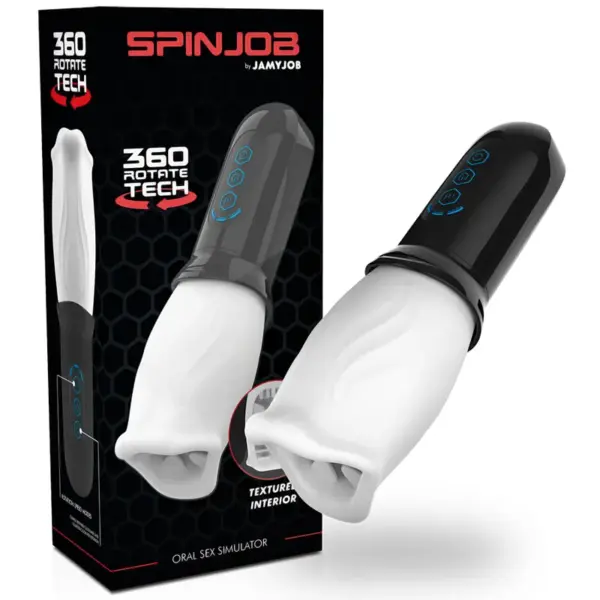 JAMYJOB - Spinjob masturbador con rotación para placer avanzado - Imagen 2