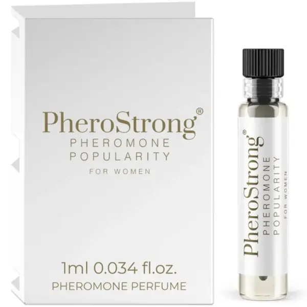 PHEROSTRONG - Perfume con Feromonas Popularity para Mujer 1 ML