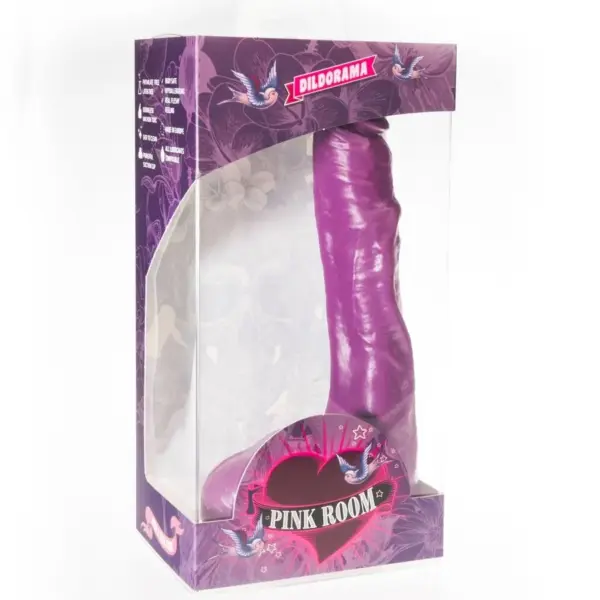 PINK ROOM - Dildo Realístico Lila de 23 cm - Imagen 2